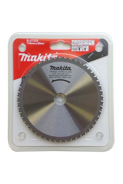 Makita Aksesuar - Makita B-07325 136mm 50 Diş Metal Kesme Daire Testere Makita Aksesuar - Makita B-07325 136mm 50 Diş Metal Kesme Daire Testere