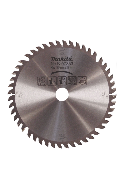 Makita Aksesuar - Makita B-07353 165mm 48 Diş Elmas Daire Testere Makita Aksesuar - Makita B-07353 165mm 48 Diş Elmas Daire Testere