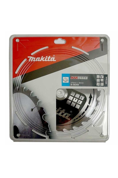 Makita Aksesuar - Makita B-08268 270mm 24 Diş Elmas Daire Testere Makita B-08268 270mm 24 Diş Elmas Daire Testere - Thumbnail