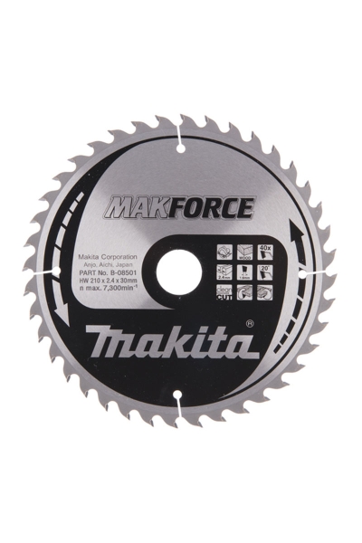 Makita Aksesuar - Makita B-08501 210mm 40 Diş Elmas Daire Testere Makita Aksesuar - Makita B-08501 210mm 40 Diş Elmas Daire Testere