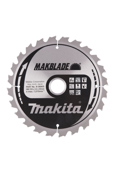 Makita Aksesuar - Makita B-08903 216mm 24 Diş Elmas Daire Testere