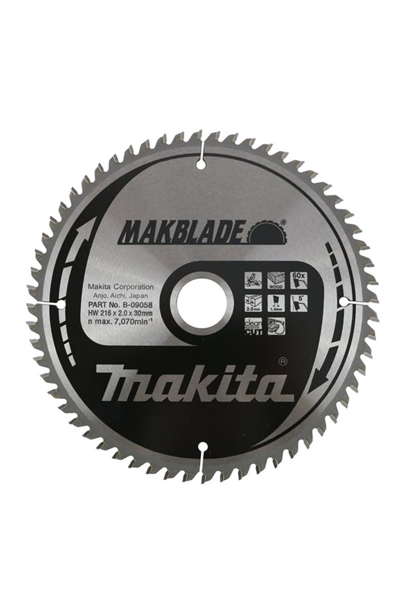  Makita B-09058 216mm 60 Diş Elmas Daire Testere