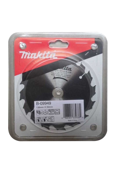 Makita Aksesuar - Makita B-09949 136mm 16 Diş Elmas Daire Testere Makita B-09949 136mm 16 Diş Elmas Daire Testere - Thumbnail