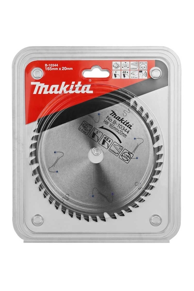 Makita Aksesuar - Makita B-10344 165mm 48 Diş Elmas Daire Testere Makita B-10344 165mm 48 Diş Elmas Daire Testere - Thumbnail
