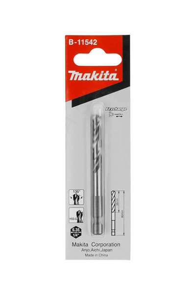 Makita Aksesuar - Makita B-11542 Hss-G Pilot Kılavuz Uç Makita B-11542 Hss-G Pilot Kılavuz Uç - Thumbnail