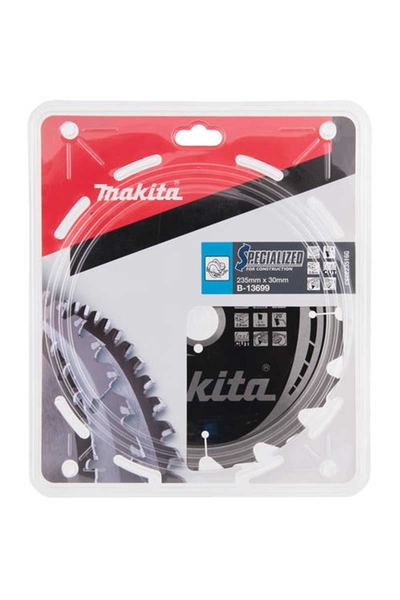 Makita Aksesuar - Makita B-13699 235mm 16 Diş FTG Daire Testere Makita B-13699 235mm 16 Diş FTG Daire Testere - Thumbnail