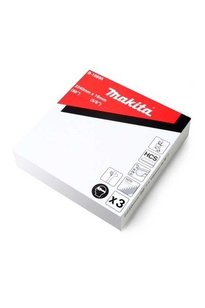 Makita B-16695 3 Adet 16mm 14 Diş Şerit Testere - Thumbnail