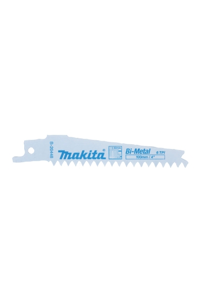 Makita Aksesuar - Makita B-20448 5 Adet 100mm 6 Diş Mini Kılıç Testere Bıçağı