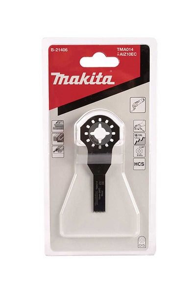 Makita Aksesuar - Makita B-21406 TMA014 10x30mm Daldırma Testere Bıçağı Makita B-21406 TMA014 10x30mm Daldırma Testere Bıçağı - Thumbnail