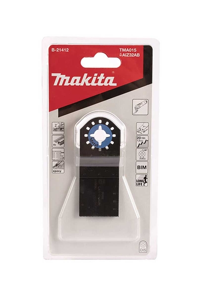 Makita Aksesuar - Makita B-21412 TMA015 32x30mm Daldırma Testere Bıçağı Makita B-21412 TMA015 32x30mm Daldırma Testere Bıçağı - Thumbnail