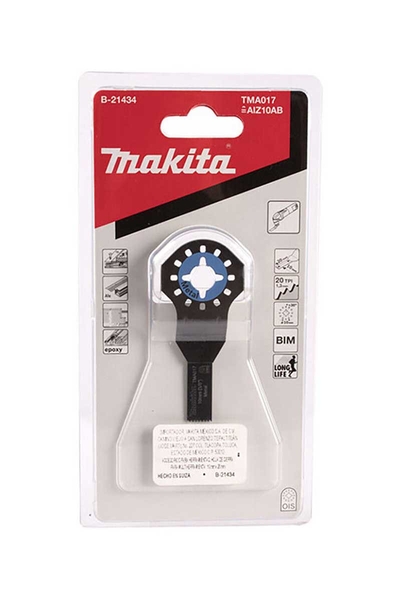 Makita B-21434 TMA017 10x20mm Daldırma Testere Bıçağı - Thumbnail