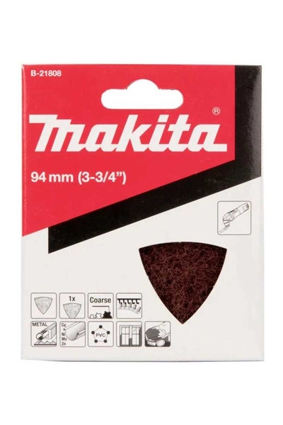 Makita Aksesuar - Makita B-21808 100 Kum Keçe Üçgen Zımpara Makita B-21808 100 Kum Keçe Üçgen Zımpara - Thumbnail