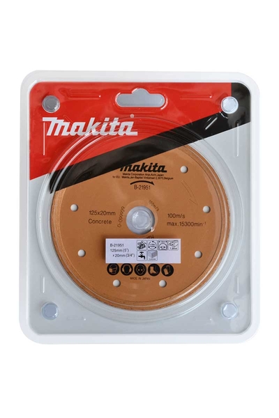 Makita B-21951 125x1.9mm Sürekli Elmas Testere - Thumbnail