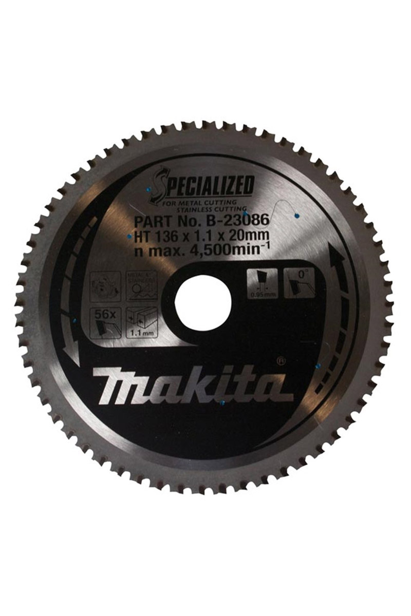  Makita B-23086 D136mm 56 Diş Metal Kesme Daire Testere