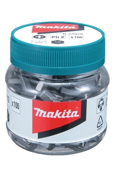 Makita Aksesuar - Makita B-24876 100lü Kutu Ph2 Bits Uç Seti Makita Aksesuar - Makita B-24876 100lü Kutu Ph2 Bits Uç Seti