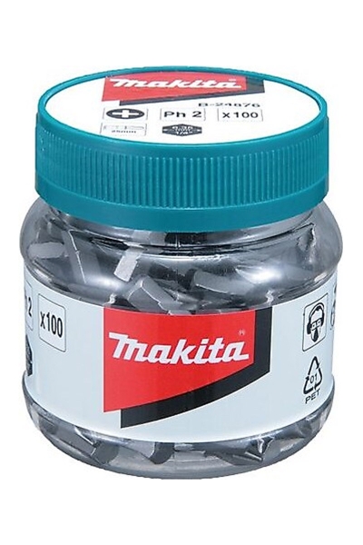 Makita B-24882 100lü Kutu Pz2 Mıknatıslı Bits Uç Seti - Thumbnail