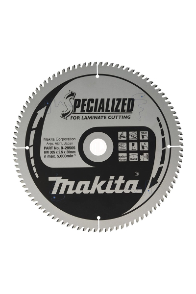 Makita Aksesuar - Makita B-29505 305mm 96 Diş TCG Daire Testere