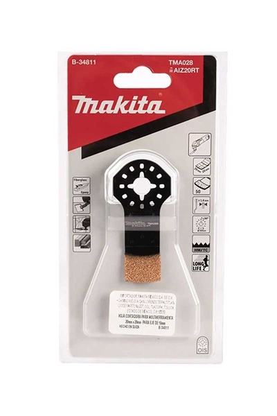 Makita B-34811 TMA028 20x20mm Daldırma Testere Bıçağı - Thumbnail
