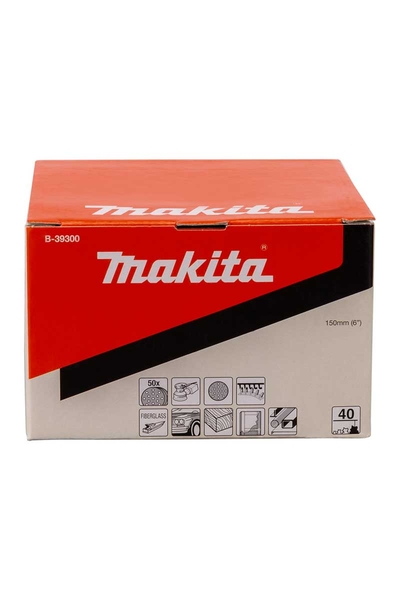 Makita Aksesuar - Makita B-39300 50 Adet 40 Kum Çok Amaçlı Zımpara Kağıdı (1) Makita Aksesuar - Makita B-39300 50 Adet 40 Kum Çok Amaçlı Zımpara Kağıdı (1)