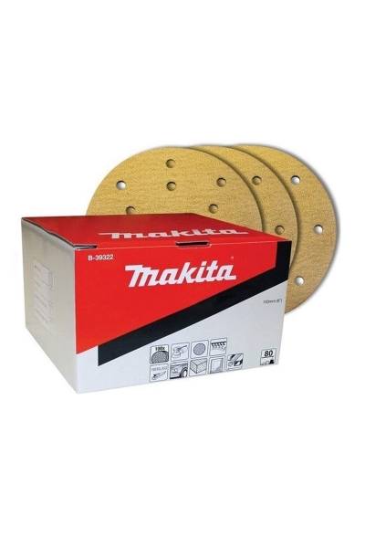 Makita Aksesuar - Makita B-39322 100 Adet 80 Kum Çok Amaçlı Zımpara Kağıdı Makita Aksesuar - Makita B-39322 100 Adet 80 Kum Çok Amaçlı Zımpara Kağıdı