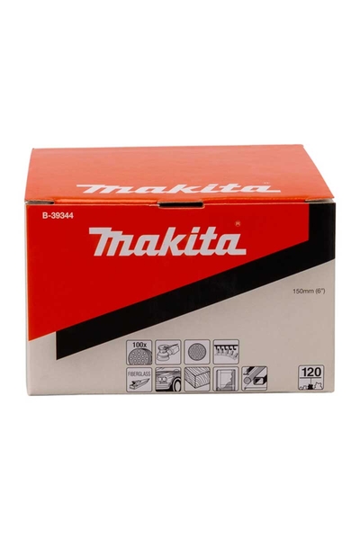 Makita Aksesuar - Makita B-39344 100 Adet 120 Kum Çok Amaçlı Zımpara Kağıdı (1) Makita Aksesuar - Makita B-39344 100 Adet 120 Kum Çok Amaçlı Zımpara Kağıdı (1)