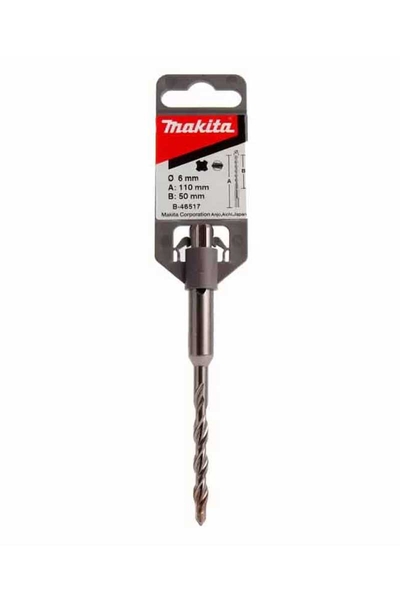 Makita B-46517 06x110mm Sds Elmas Matkap Ucu Makita B-46517 06x110mm Sds Elmas Matkap Ucu