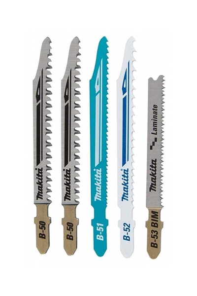 Makita Aksesuar - Makita B-48527 5li Paket Dekupaj Testere Bıçak Seti