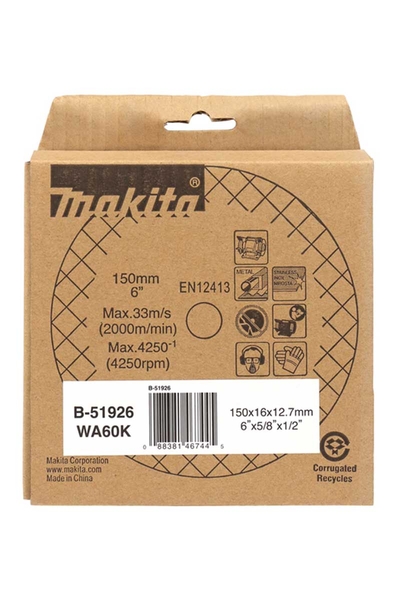 Makita B-51926 WA60K Kum Zımpara Motoru Taşı - Thumbnail