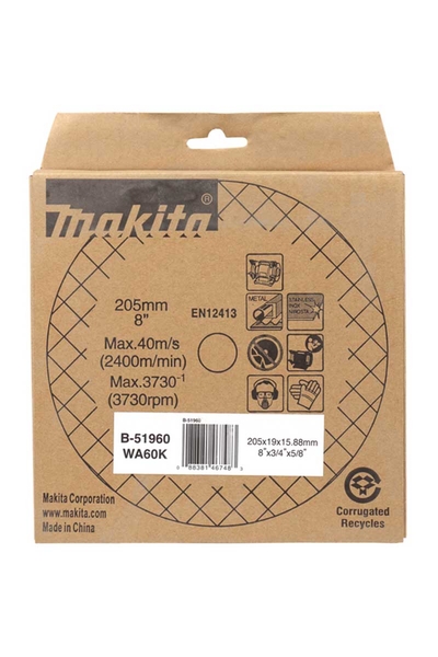 Makita B-51960 WA60K Kum Zımpara Motoru Taşı - Thumbnail