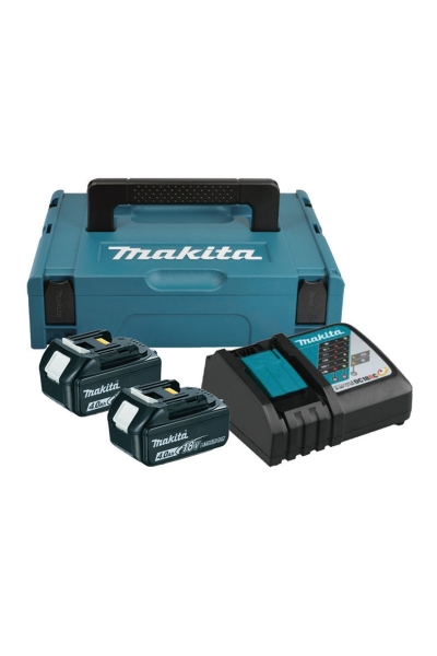 Makita Aksesuar - Makita BL1840Bx2 Akü ve DC18RC Şarj Seti