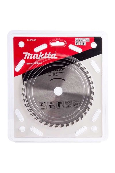 Makita D-03349 165mm 40 Diş Elmas Daire Testere - Thumbnail