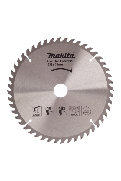 Makita D-03931 235mm 48 Diş Elmas Daire Testere - Thumbnail