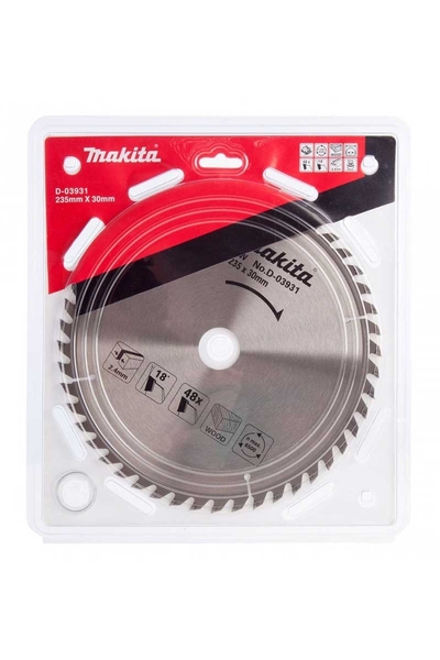 Makita D-03931 235mm 48 Diş Elmas Daire Testere - Thumbnail