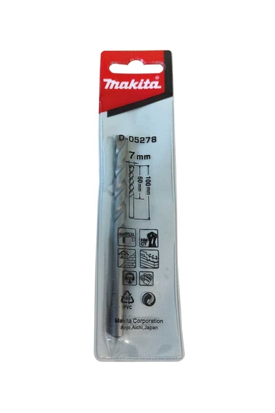 Makita D-05278 7x100mm Elmas Matkap Ucu - Thumbnail