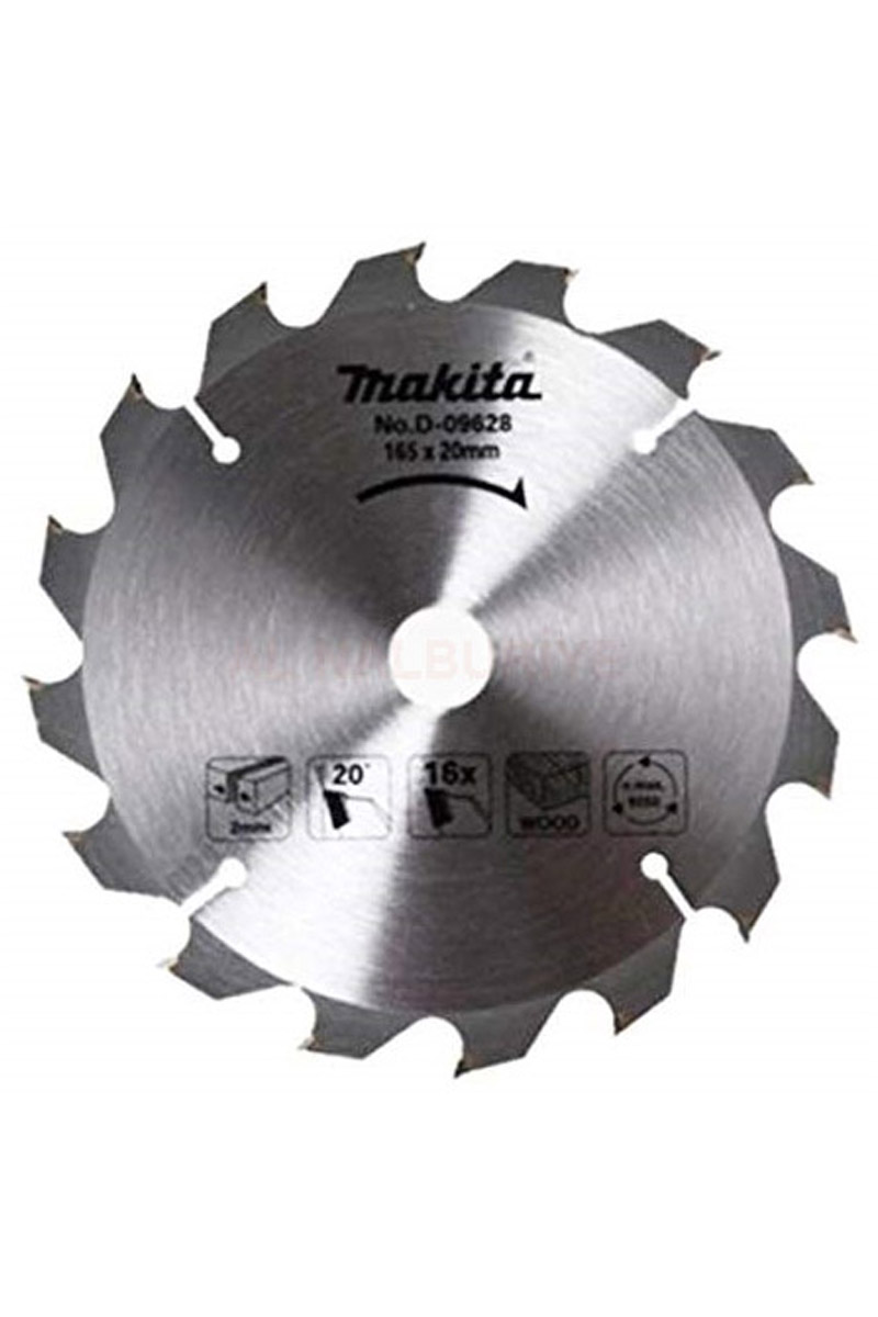  Makita D-09628 165mm 16 Diş Elmas Daire Testere