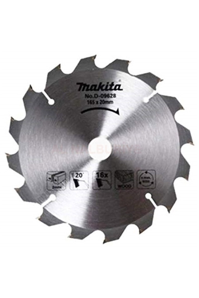 Makita Aksesuar - Makita D-09628 165mm 16 Diş Elmas Daire Testere Makita Aksesuar - Makita D-09628 165mm 16 Diş Elmas Daire Testere