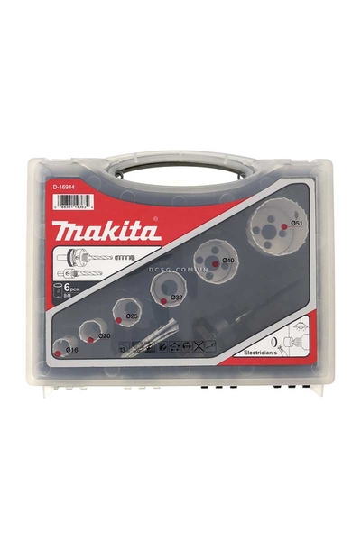 Makita D-16938 19-57mm Bi Metal Delik Testere Panç Tesisatçı Seti - Thumbnail