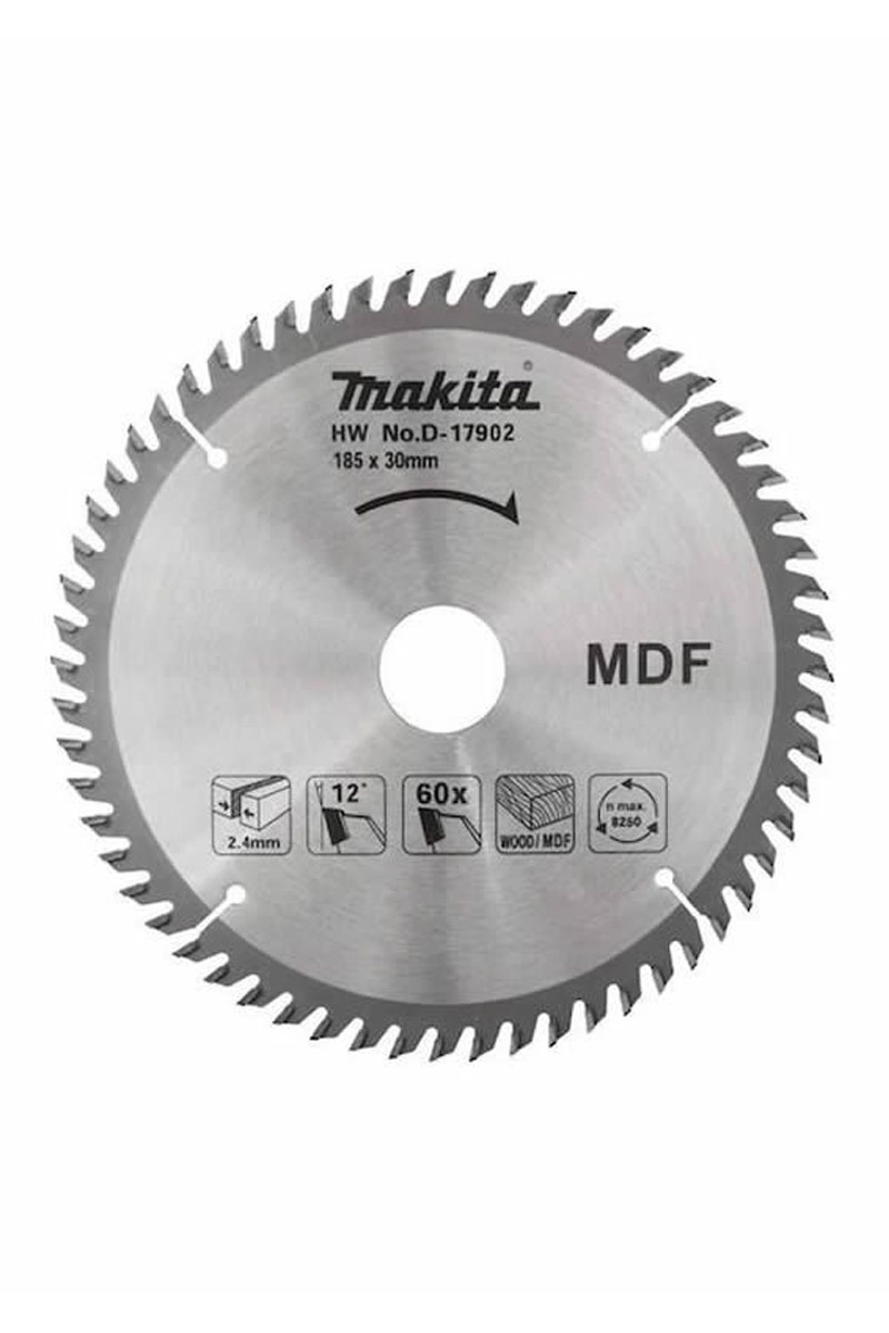 Makita D-17902 185mm 60 Diş TCG Daire Testere
