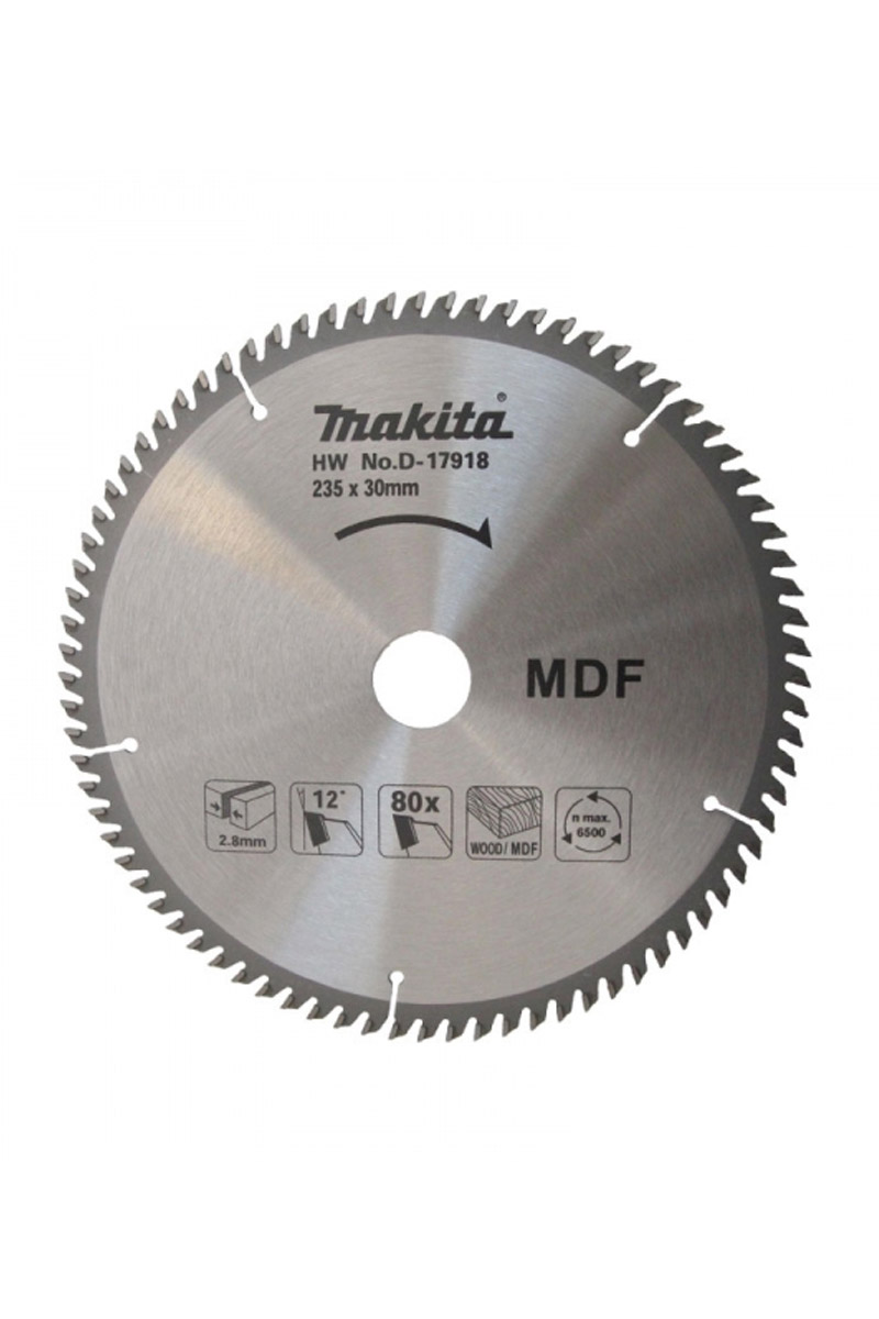 Makita D-17918 230mm 80 Diş TCG Daire Testere