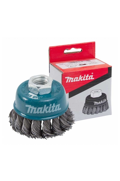 Makita D-24119 60xM14 Burma Telli Konik Fırça - Thumbnail