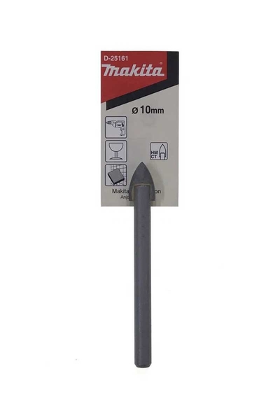 Makita D-25161 10x80mm Cam ve Fayans Delme Ucu - Thumbnail