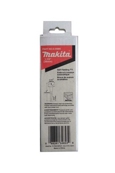 Makita Aksesuar - Makita D-29985 38mm Matkap Freze Ucu Makita D-29985 38mm Matkap Freze Ucu - Thumbnail