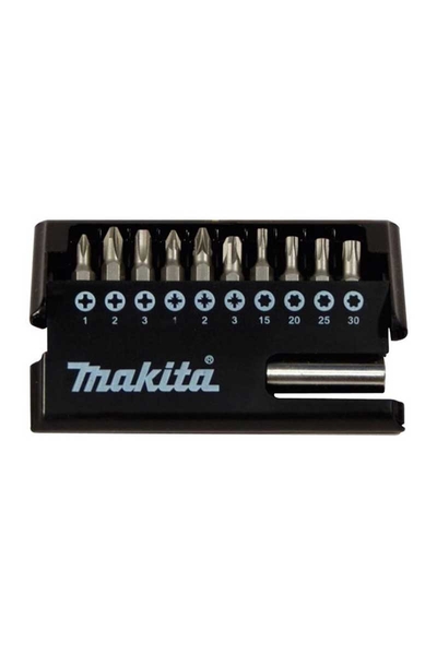 Makita D-30651-12 11 Parça Vidalama Manyetik Uç Seti - Thumbnail
