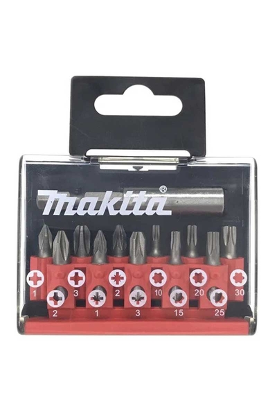 Makita D-31011-12 12 Parca Vidalama Manyetik Uç Seti - Thumbnail