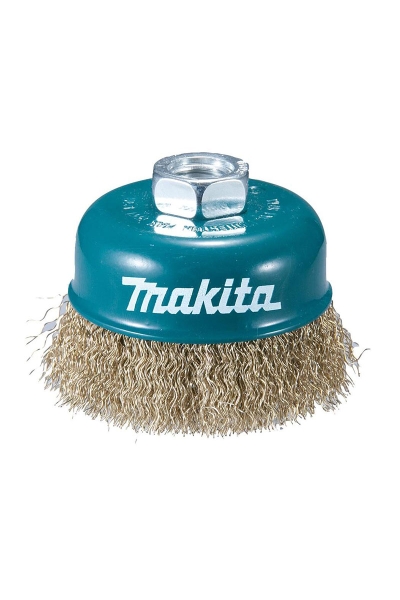 Makita Aksesuar - Makita D-39805 100xM14 Sarı Dalgalı Telli Fırça