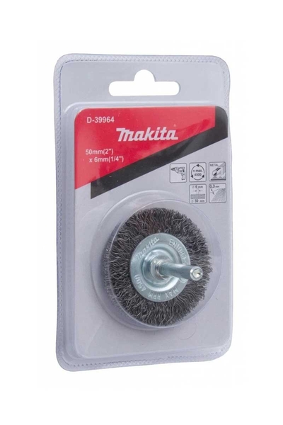 Makita D-39964 Dalgalı Daire Tel Fırça - Thumbnail