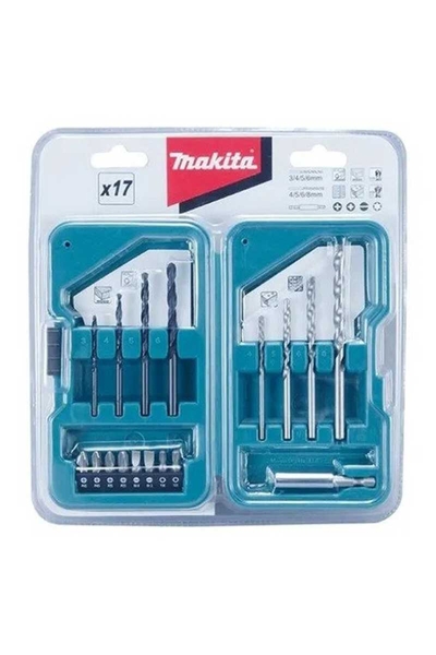 Makita D-40200 17 Parça Matkap Ucu Seti - Thumbnail