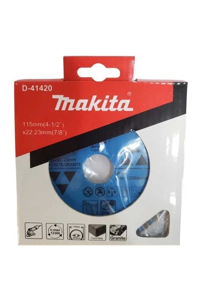 Makita D-41420 115x2mm Segmanlı Dalgalı Elmas Testere - Thumbnail