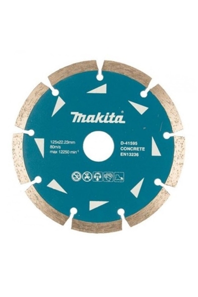 Makita Aksesuar - Makita D-41595 125mm Segmanlı Elmas Testere Makita Aksesuar - Makita D-41595 125mm Segmanlı Elmas Testere