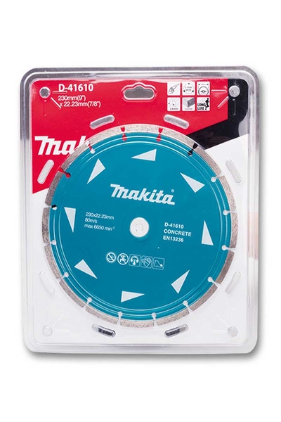 Makita D-41610 230mm Segmanlı Elmas Testere - Thumbnail